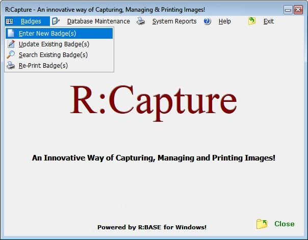 R:Capture - An innovative way of capturing and managing images!