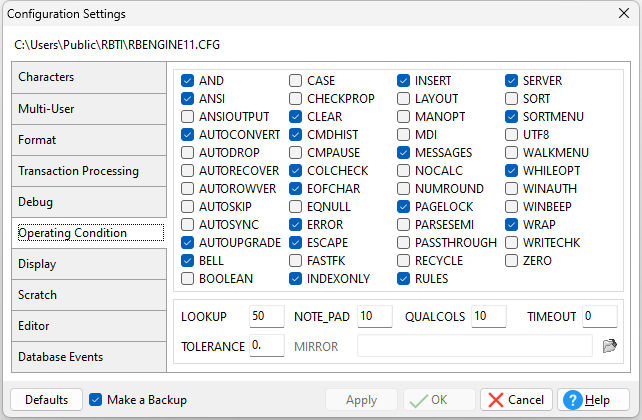 CFG_OperatingCondition