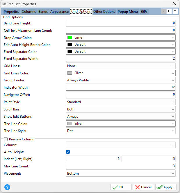 DBTreeList_GridOptions