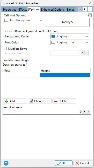 EnhancedDBGrid_Options