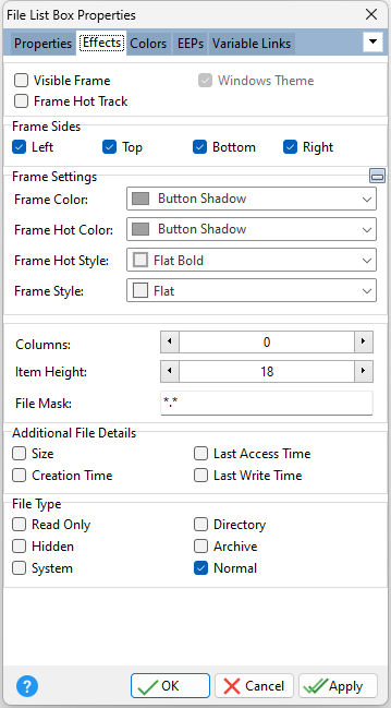 FileListbox_Effects