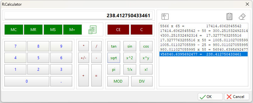 RCalculator